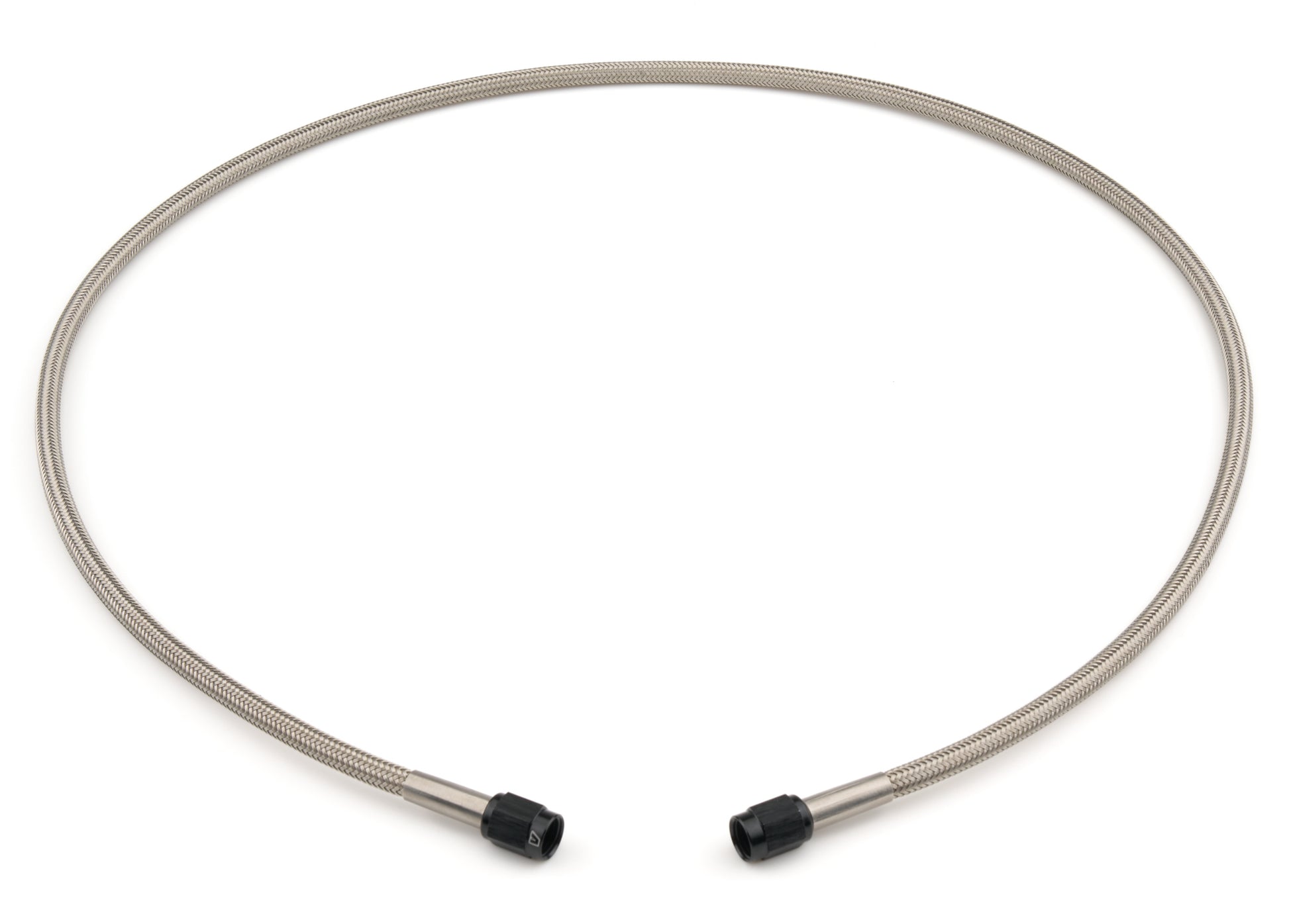 Vibrant Performance AN Hose Assembly - 36 in Long - 3 AN Hose - 3 AN Straight Female to 3 AN Straight Female - Braided