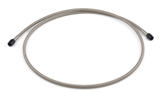 Vibrant Performance AN Hose Assembly - 48 in Long - 3 AN Hose - 3 AN Straight Female to 3 AN Straight Female - Braided