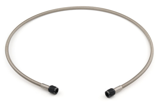 Vibrant Performance AN Hose Assembly - 36 in Long - 4 AN Hose - 4 AN Straight Female to 4 AN Straight Female - Braided