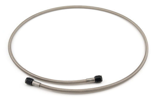 Vibrant Performance AN Hose Assembly - 48 in Long - 4 AN Hose - 4 AN Straight Female to 4 AN Straight Female - Braided