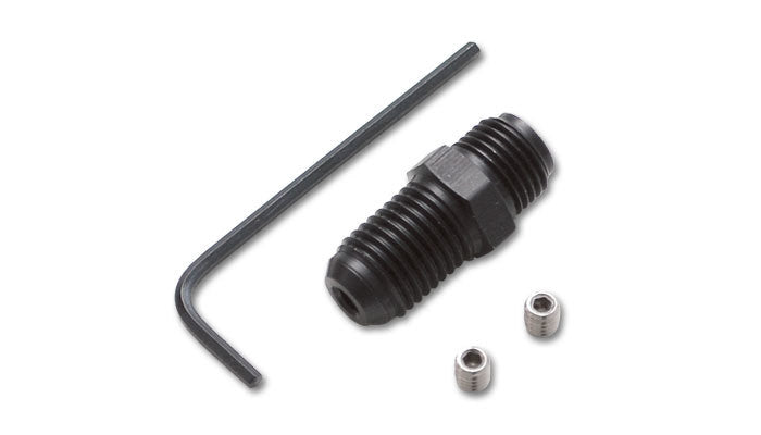 Vibrant Performance Oil Restrictors - 4 AN to 7/16-24 in Thread - Hex Head - Allen Key / Stainless Jets - Aluminum -