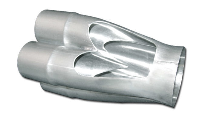 Vibrant Performance Collector - Slip-On - Merge Collector - 4 into 1 - 2.25 in Primary Tubes - 4 in Outlet - Stainless