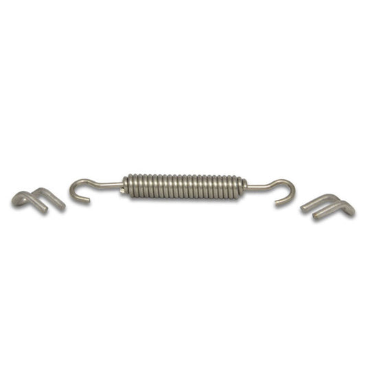 Vibrant Performance Header Tab Kit - 2 Tabs / 1 Spring - Titanium - Natural - Each
