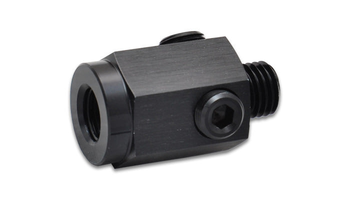 Vibrant Performance Fitting - Adapter - Straight - 16 mm x 1.50 Female to 16 mm x 1.50 Male - Three 1/8 in NPT Ports -