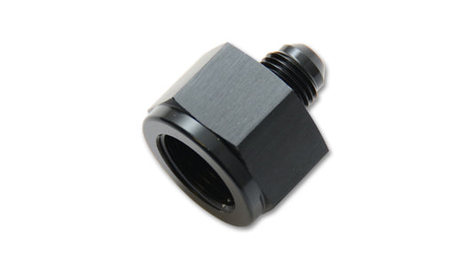 Vibrant Performance Fitting - Adapter - Straight - 12 AN Female to 8 AN Male - Aluminum - Black Anodized - Each