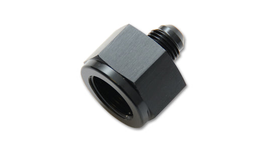 Vibrant Performance Fitting - Adapter - Straight - 12 AN Female to 10 AN Male - Aluminum - Black Anodized - Each