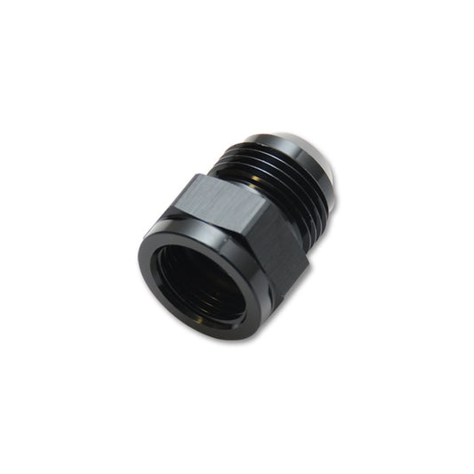 Vibrant Performance Fitting - Adapter - Straight - 3 AN Female to 4 AN Male - Aluminum - Black Anodized - Each