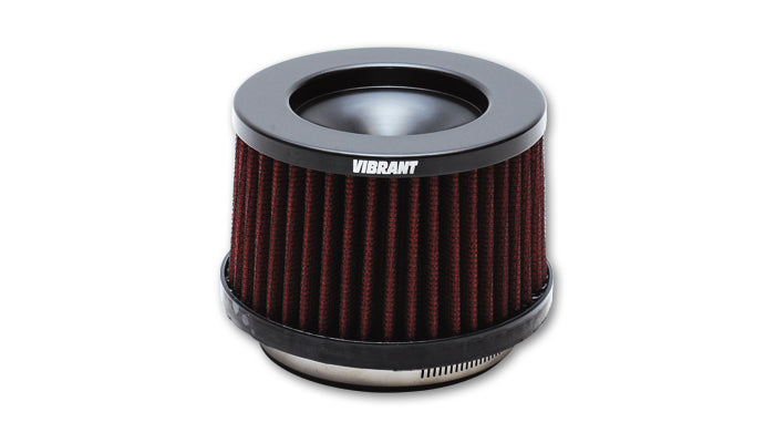 Vibrant Performance Air Filter Element - Classic - Clamp-On - Conical - 5.5 in Base - 4 in Top Diameter - 4.25 in Tall