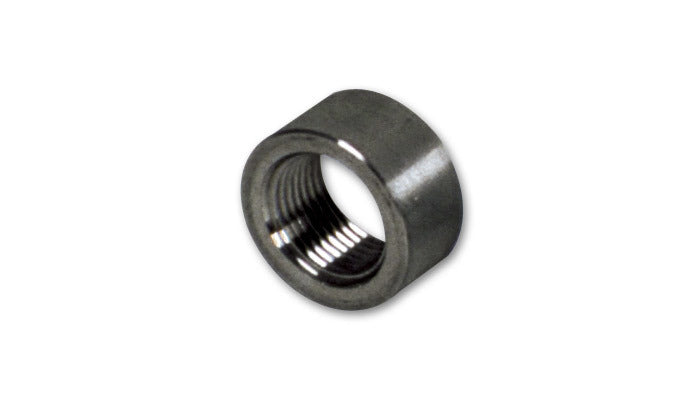 Vibrant Performance Oxygen Sensor Bung - Weld-On - 18 mm x 1.50 Female Thread - Steel - Natural - Each