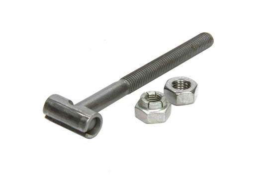 Vibrant Performance V-Band T-Bolt - 1/4-28 in Thread - 3 in Long - Bolt / Locknut / Mockup Nut - Stainless / Steel -