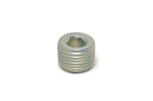 Vibrant Performance Fitting - EGT Sensor Plug - 1/8 in NPT - Hex Head - Steel - Zinc Oxide - Each