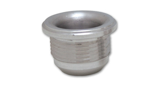 Vibrant Performance Bung - 12 AN Male - Weld-On - 1-3/8 in Flange - Aluminum - Natural - Each
