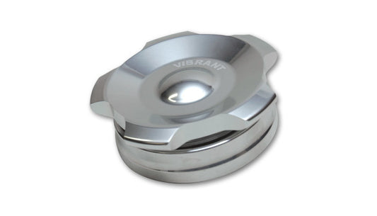 Vibrant Performance Bung and Cap Kit - 2.75 in Opening - Weld-On - Aluminum Bung - Aluminum Threaded Cap - Polished -