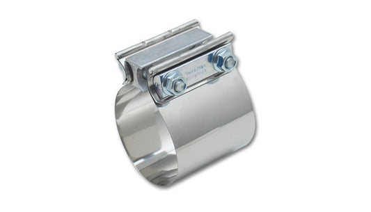 Vibrant Performance Exhaust Clamp - Easy Seal - Sleeve - 3.5 in Butt Joint - Stainless - Polished - Each