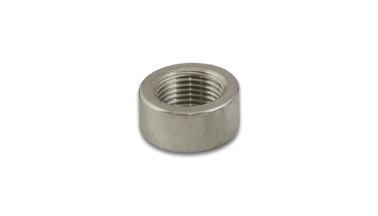 Vibrant Performance Oxygen Sensor Bung - Weld-On - 18 mm x 1.50 Female Thread - Titanium - Natural - Each