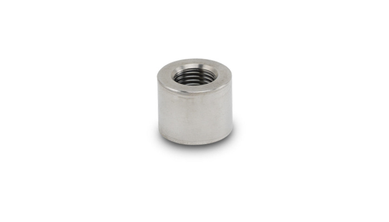 Vibrant Performance EGT Sensor Bung - Weld-On - 1/8 in NPT Female - Stainless - Natural - Each