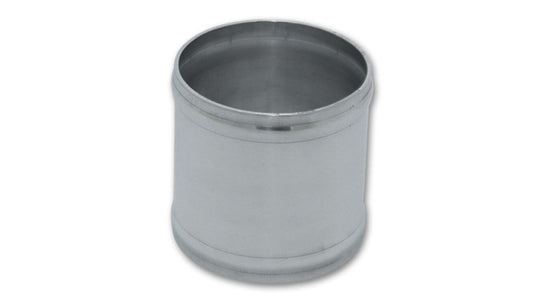 Vibrant Performance Tubing Coupler - Straight - 1-1/4 in OD - 3 in Long - Aluminum - Natural - Each