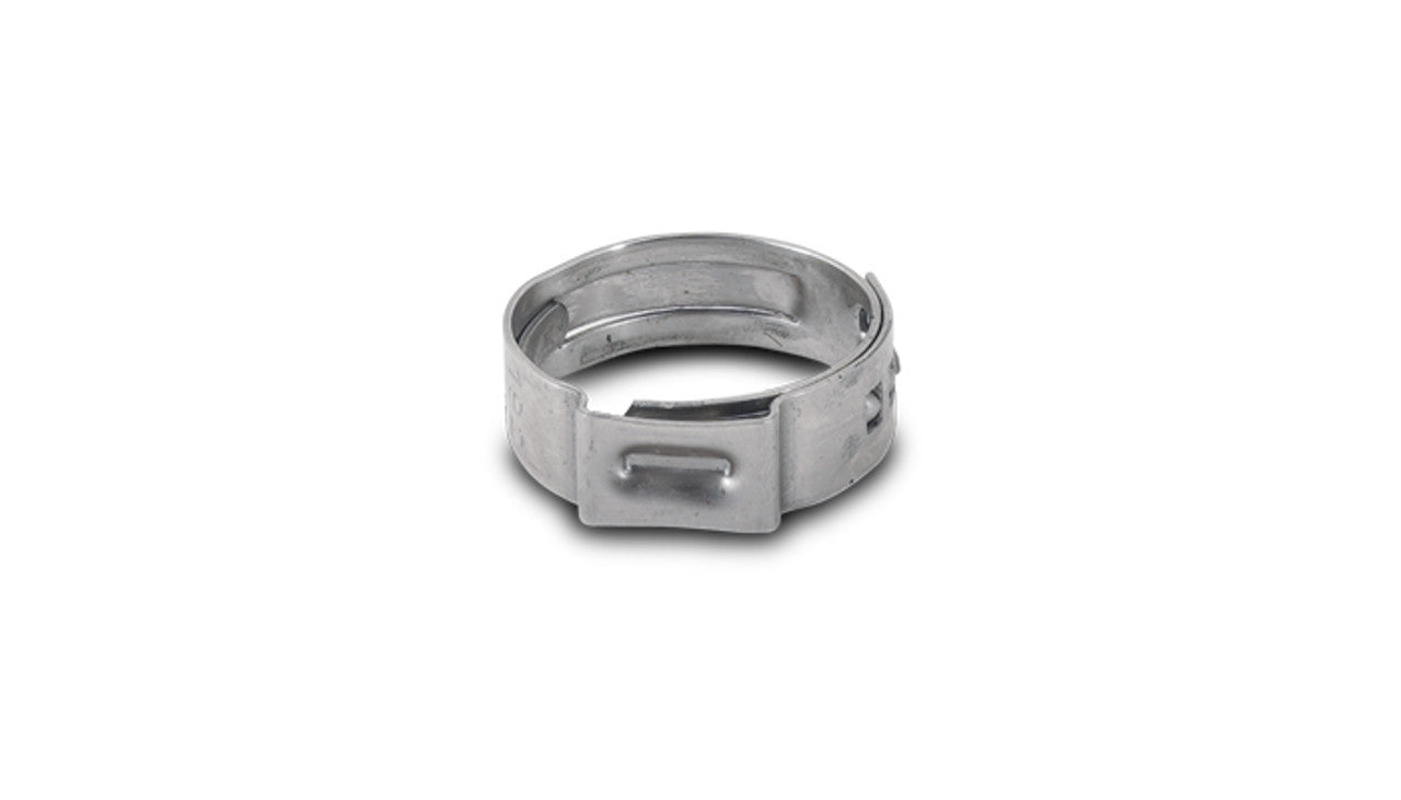 Vibrant Performance Hose Clamp - Crimp - 20.3-23.5 mm - Stainless - Natural - Set of 10