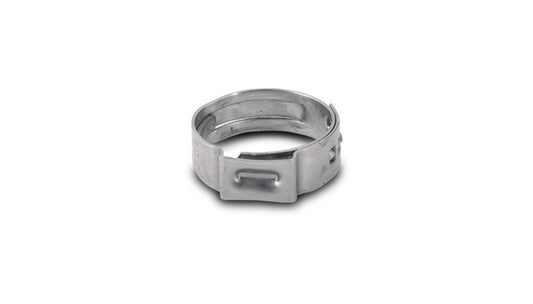 Vibrant Performance Hose Clamp - Crimp - 20.3-23.5 mm - Stainless - Natural - Set of 10