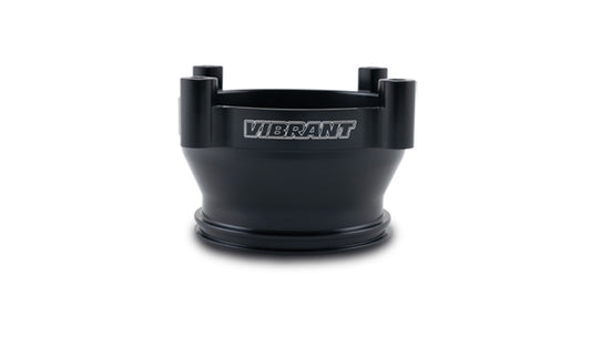 Vibrant Performance Throttle Body Adapter - 82 mm Throttle Body - 3 in Clamp - O-Ring / Hardware Included - Aluminum -