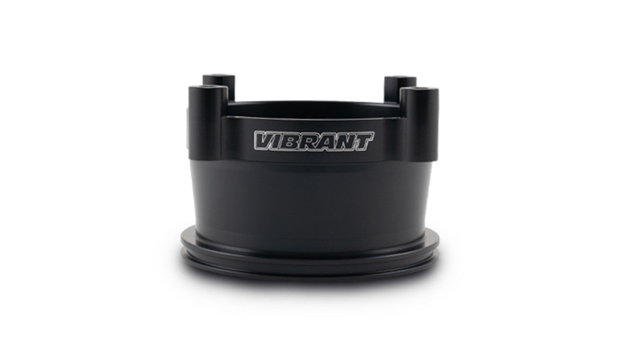 Vibrant Performance Throttle Body Adapter - 82 mm Throttle Body - 3.5 in Clamp - O-Ring / Hardware Included - Aluminum