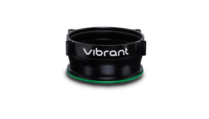 Vibrant Performance Throttle Body Adapter - 102 mm Throttle Body - 4 in Clamp - O-Ring / Hardware Included - Aluminum