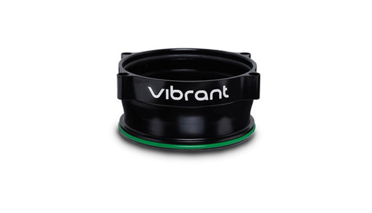 Vibrant Performance Throttle Body Adapter - 102 mm Throttle Body - 4 in Clamp - O-Ring / Hardware Included - Aluminum