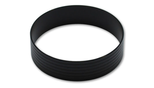 Vibrant Performance Union Sleeve - 2-1/2 in OD Tubing - Vibrant HD Clamp - Aluminum - Black Anodized - Each