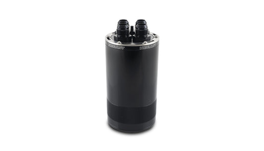 Vibrant Performance Recovery Tank - Gen3 - Closed Loop - 8.25 in Tall - 10 AN Male Inlets / Outlets - Baffled -