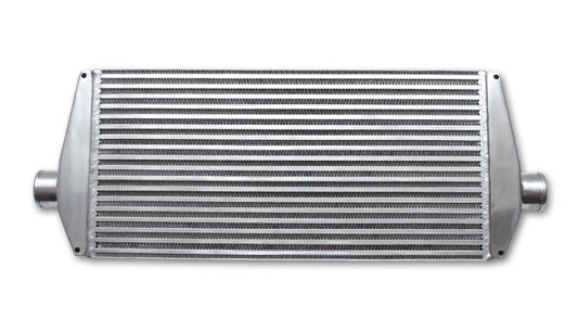 Vibrant Performance Intercooler - 33 x 3.5 x 12 in Tall - 3 in Inlet - 3 in Outlet - Brackets Included - Aluminum -