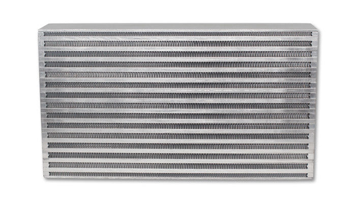Vibrant Performance Intercooler Core - Horizontal Flow - 17.75 x 3.5 x 9.75 in Tall - Aluminum - Natural - Each