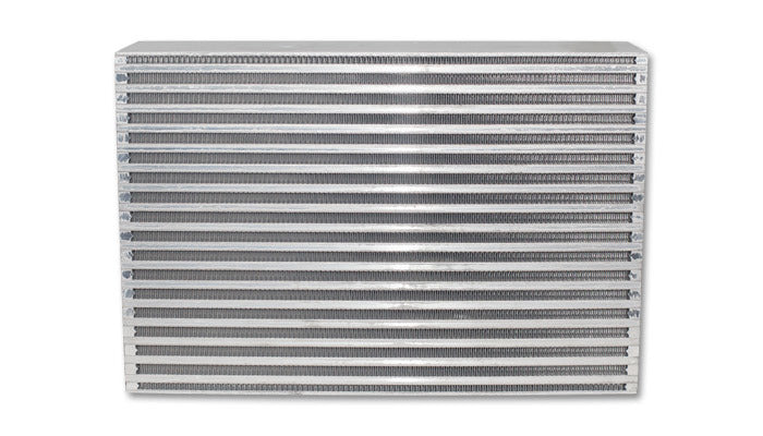 Vibrant Performance Intercooler Core - Horizontal Flow - 17.75 x 4.5 x 11.75 in Tall - Aluminum - Natural - Each