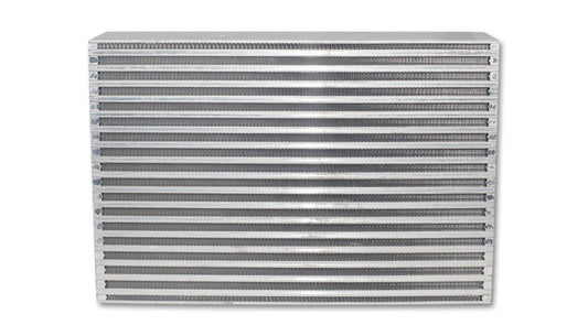 Vibrant Performance Intercooler Core - Horizontal Flow - 17.75 x 4.5 x 11.75 in Tall - Aluminum - Natural - Each