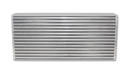 Vibrant Performance Intercooler Core - Horizontal Flow - 22 x 4 x 9.75 in Tall - Aluminum - Natural - Each