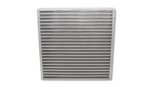 Vibrant Performance Fluid Cooler Core - 12 x 12 x 2 in - Plate and Fin Type - Aluminum - Natural - Each