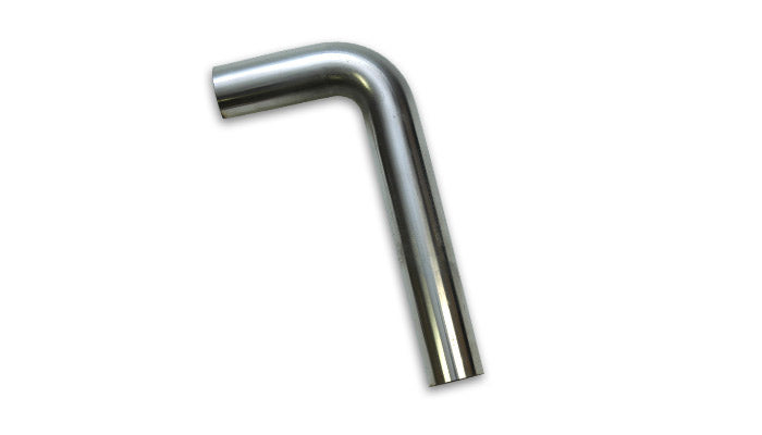 Vibrant Performance Exhaust Bend - 90 Degree - Mandrel - 1-1/4 in Diameter - 2 in Radius - 4 x 12 in Legs - 16 Gauge -