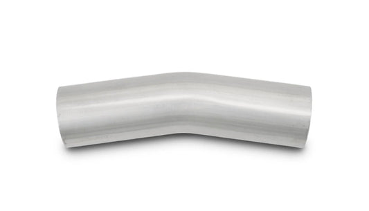 Vibrant Performance Exhaust Bend - 15 Degree - Mandrel - 2.5 in Diameter - 3.5 in Radius - 5 x 5 in Legs - 16 Gauge -