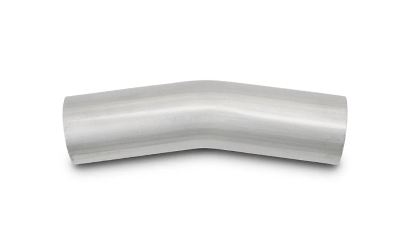 Vibrant Performance Exhaust Bend - 15 Degree - Mandrel - 3 in Diameter - 5 in Radius - 5 x 5 in Legs - 16 Gauge -