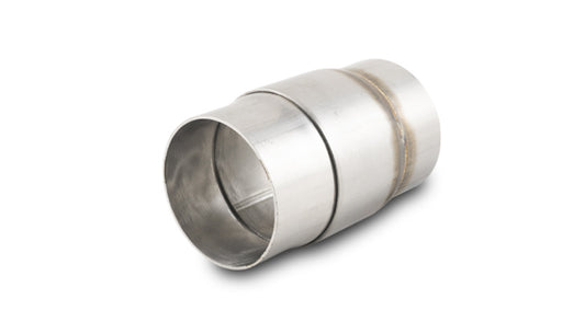 Vibrant Performance Slip Joint Adapter - 2-1/2 in OD to 2-1/2 in OD - Stainless - Natural - Each