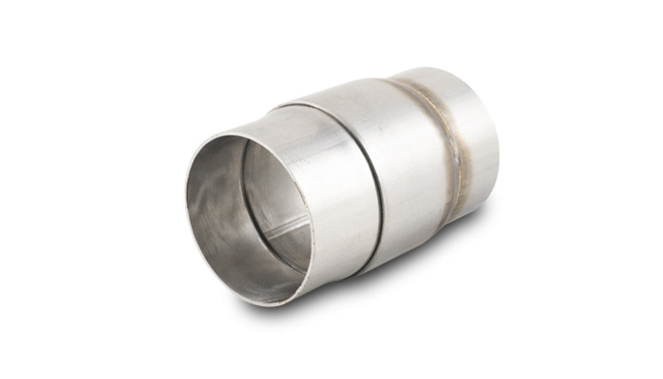 Vibrant Performance Slip Joint Adapter - 3 in OD to 3 in OD - Stainless - Natural - Each