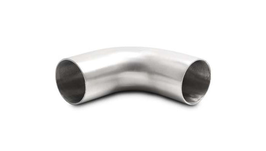 Vibrant Performance Exhaust Bend - 90 Degree - Mandrel - 4 in Diameter - 4 in Radius - 5.91 in Legs - Stainless -