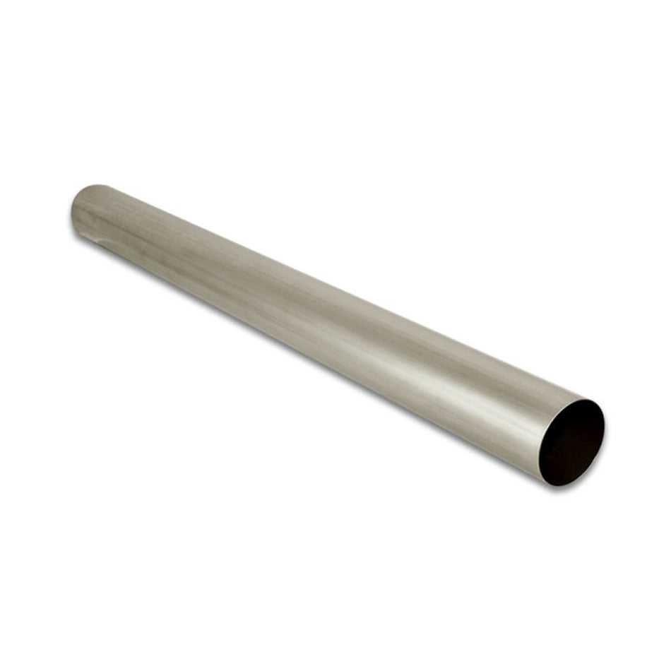 Vibrant Performance Exhaust Pipe - Straight - 2.5 in Diameter - 39.375 in Long - Titanium - Natural - Each