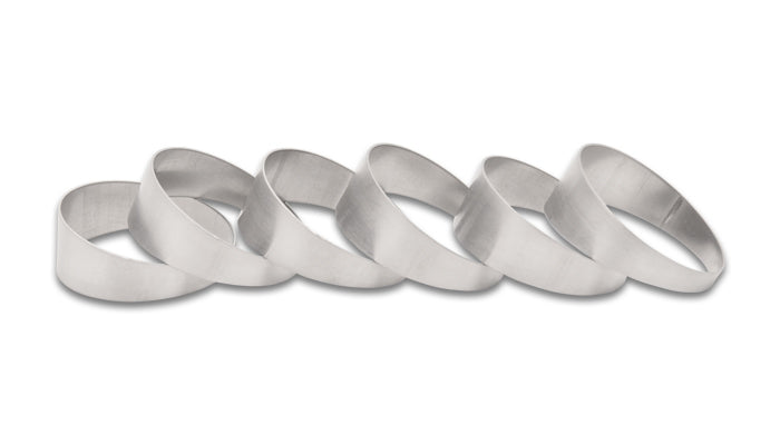 Vibrant Performance Exhaust Bend - Pie-Cuts - 90 Degree - 3.5 in Diameter - Stainless - Natural - Set of 6
