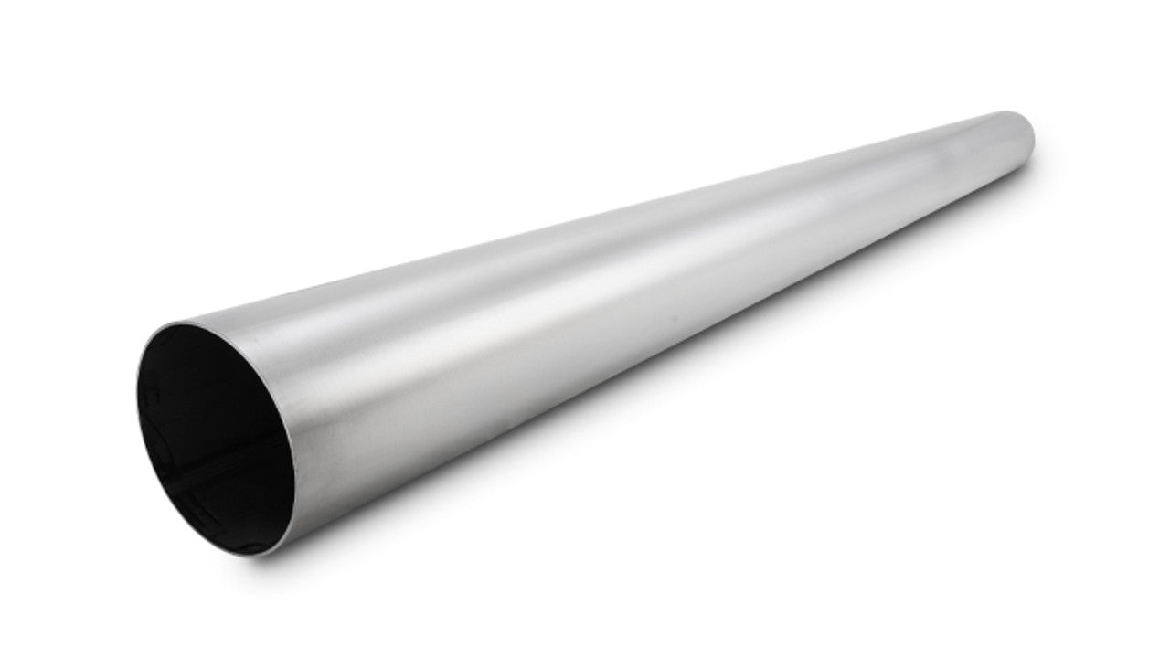Vibrant Performance Exhaust Pipe - Straight - 2.25 in Diameter - 39.375 in - 16 Gauge - Stainless - Natural - Each