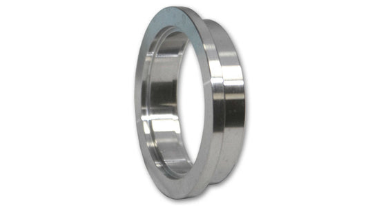 Vibrant Performance Wastegate Flange - Outlet - V-Band Style - Stainless - Natural - Tial V44 / MV-R Wastegate Flange