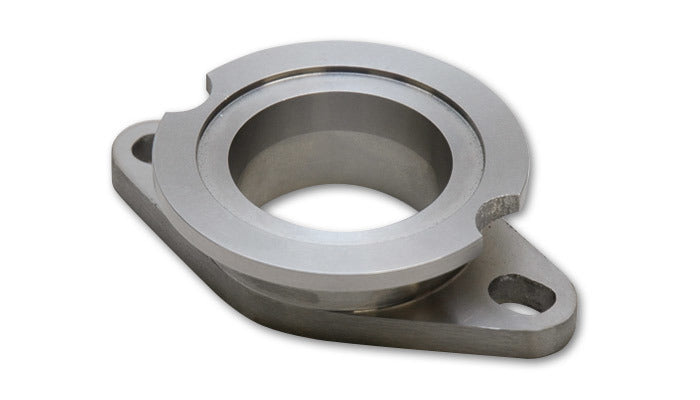 Vibrant Performance Wastegate Flange - Adapter - Outlet - V-Band Style - Stainless - Natural - Tail MV-S 38 mm to