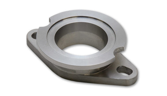 Vibrant Performance Wastegate Flange - Adapter - Outlet - V-Band Style - Stainless - Natural - Tail MV-S 38 mm to