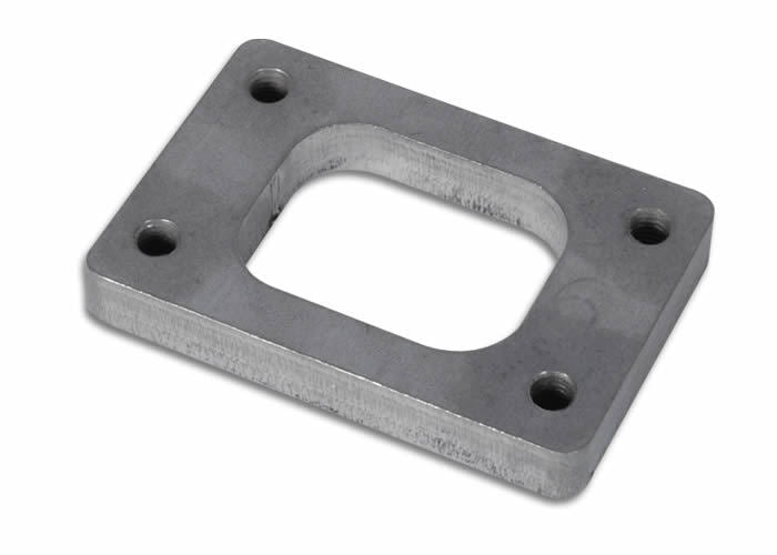 Vibrant Performance Turbo Inlet Flange - 4-Bolt - 0.5 in Thick - Steel - Various Garrett and Borg Warner Turbos - Each