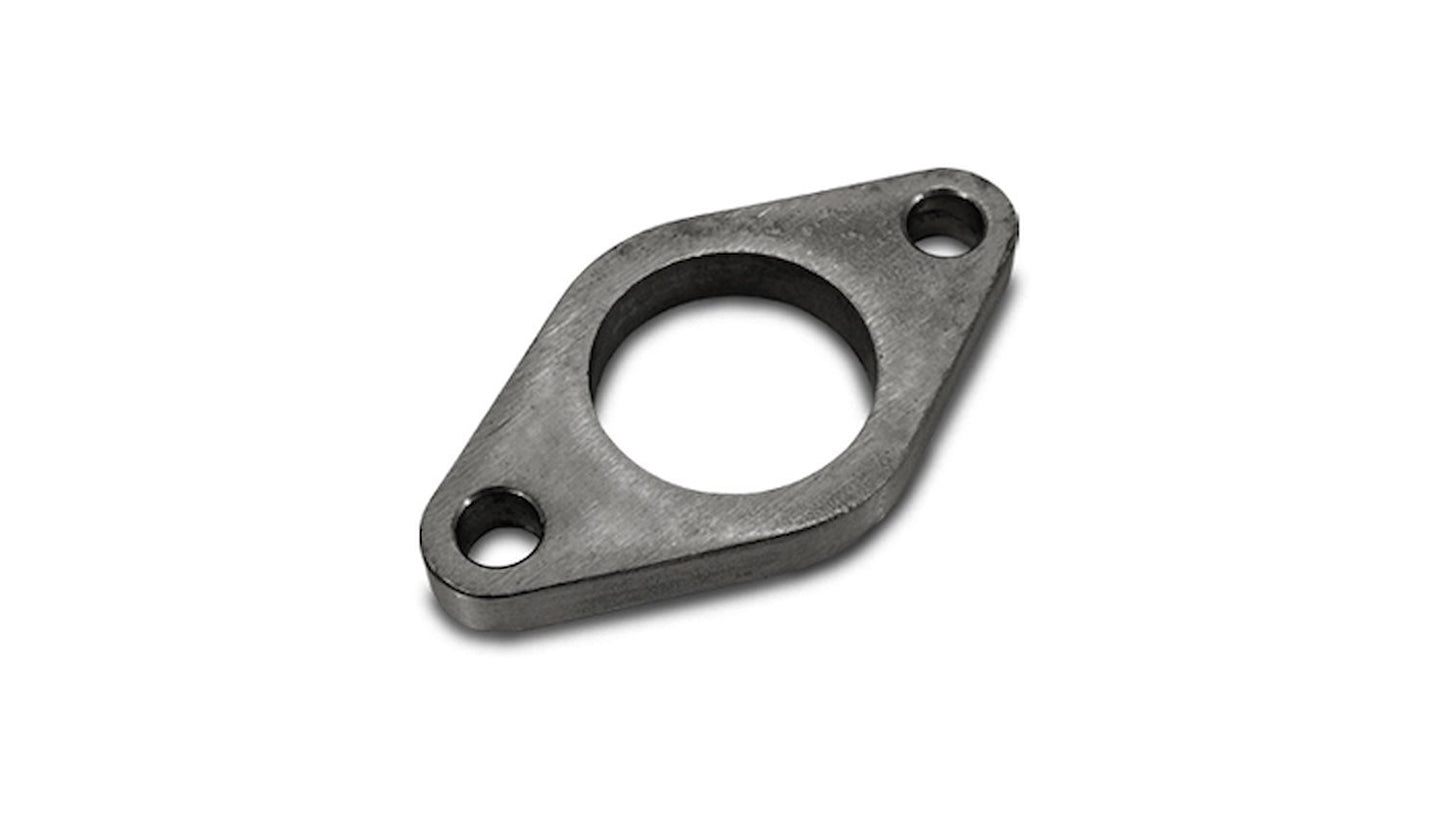 Vibrant Performance Wastegate Flange - 0.375 in Thick - Steel - Natural - Deltagate / Tial / Turbosmart 35-38 mm