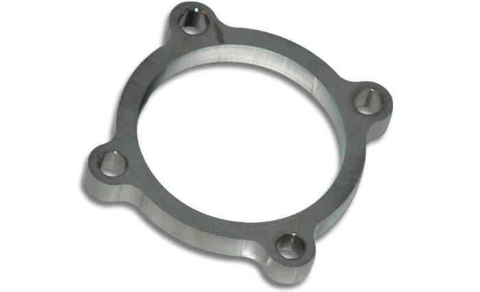 Vibrant Performance Turbo Discharge Flange - 0.5 in Thick - Steel - T3 GT Series 4-Bolt - 3 in Outlet - Each